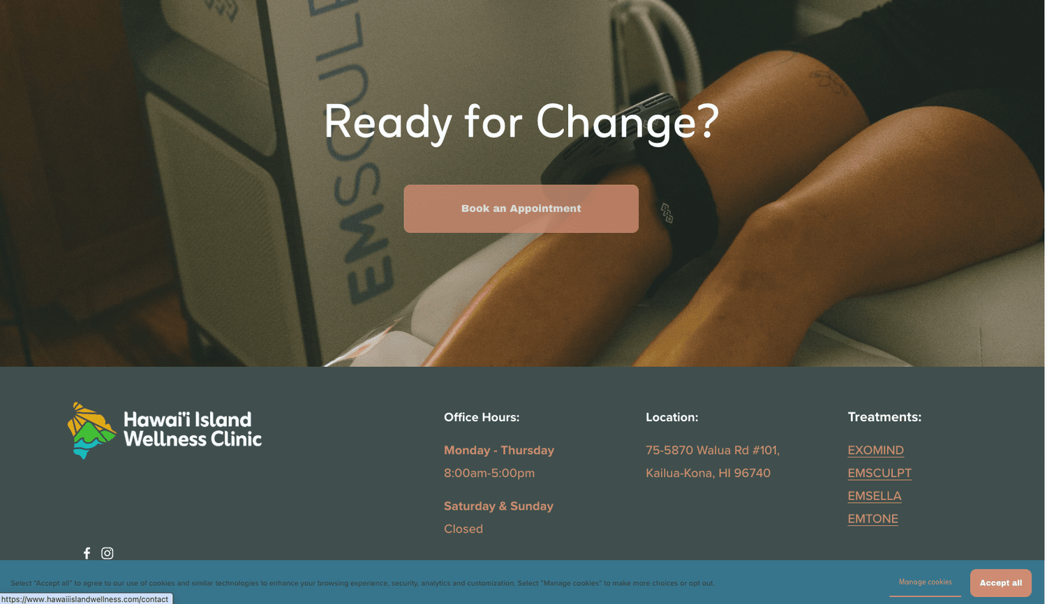 Website design