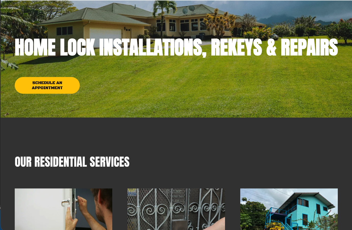 Home security website